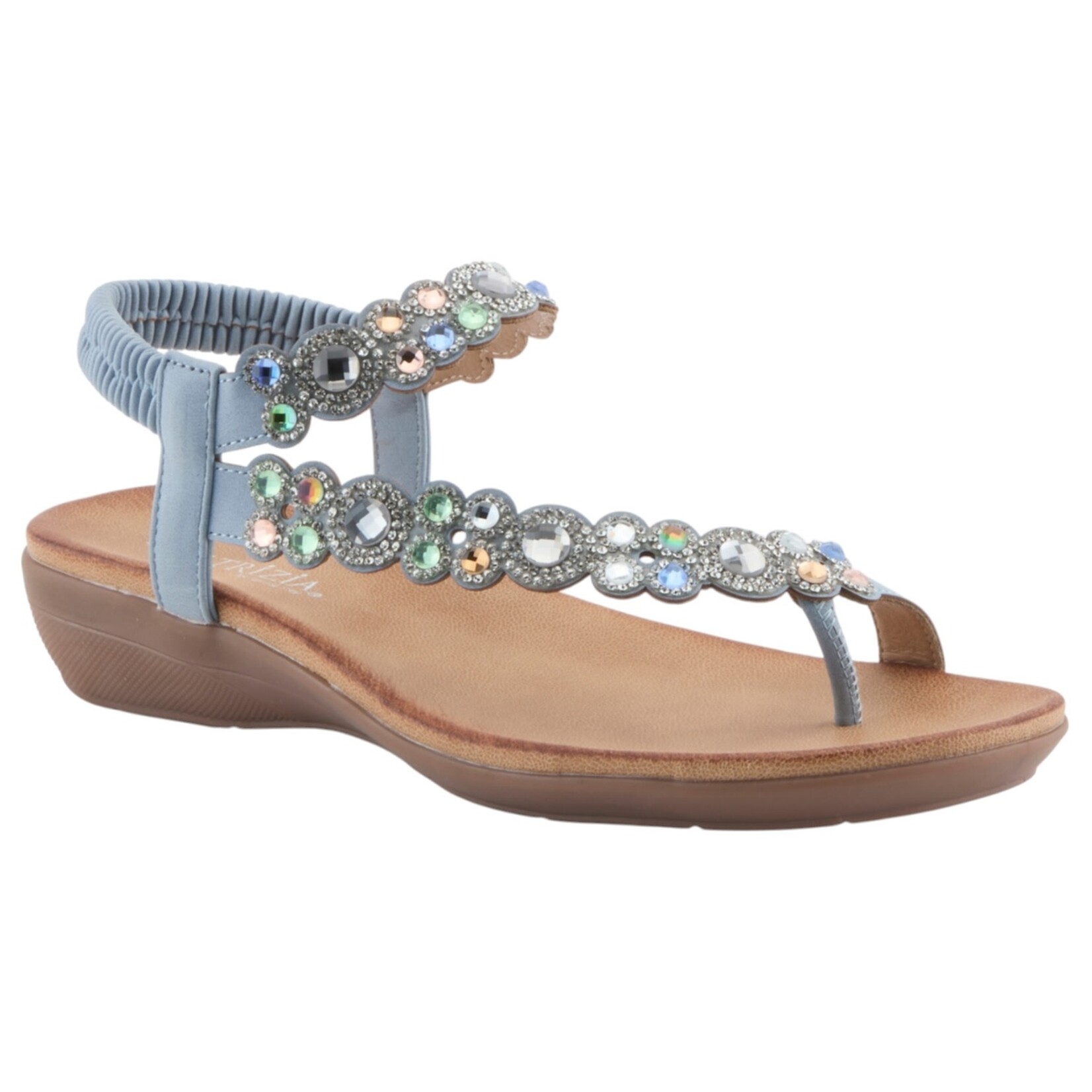 PATRIZIA PATRIZIA ELASTIC BAND RHINESTONE SANDAL SANJUAN