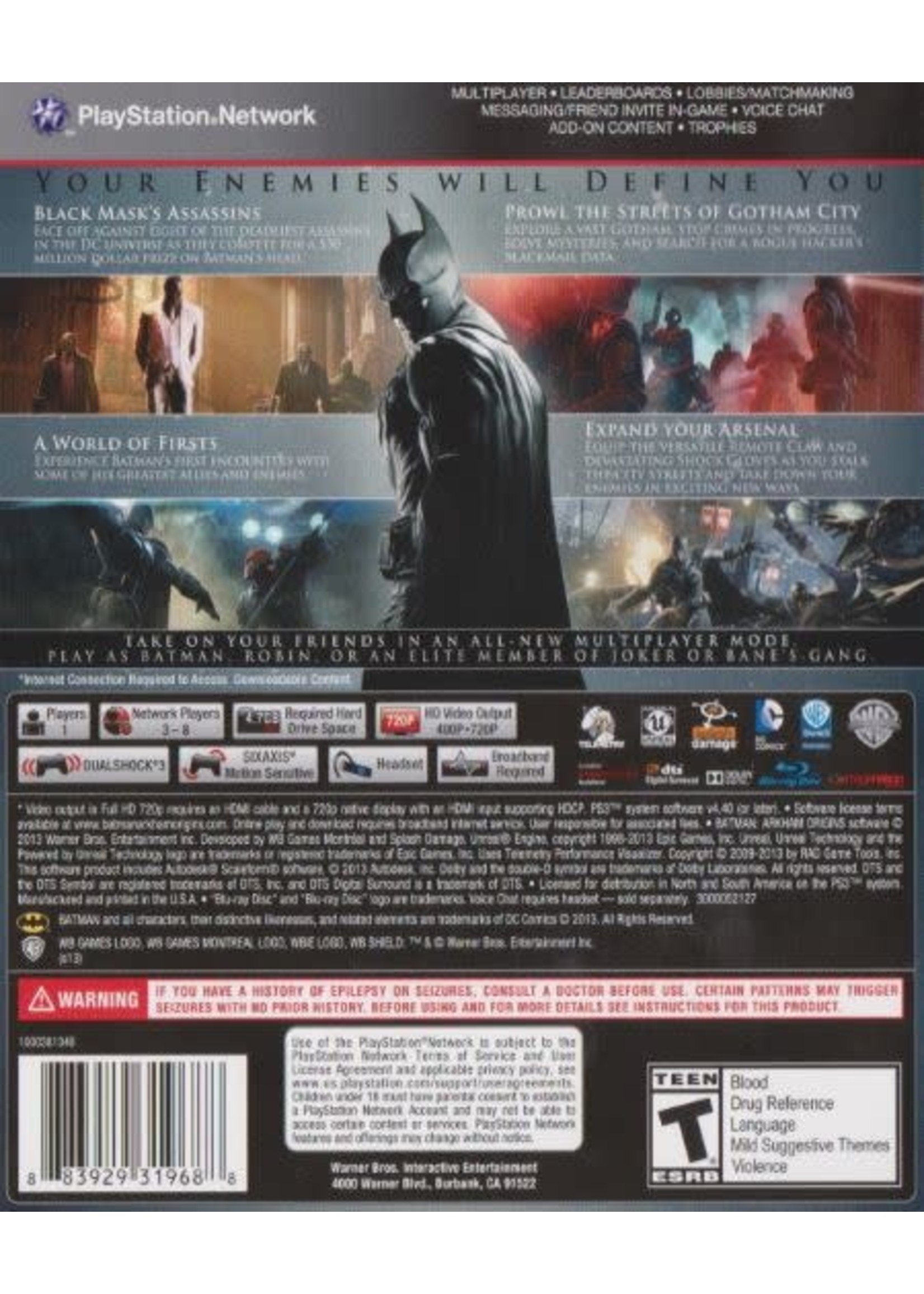 Batman: Arkham Origins (PS3) - King of Trade