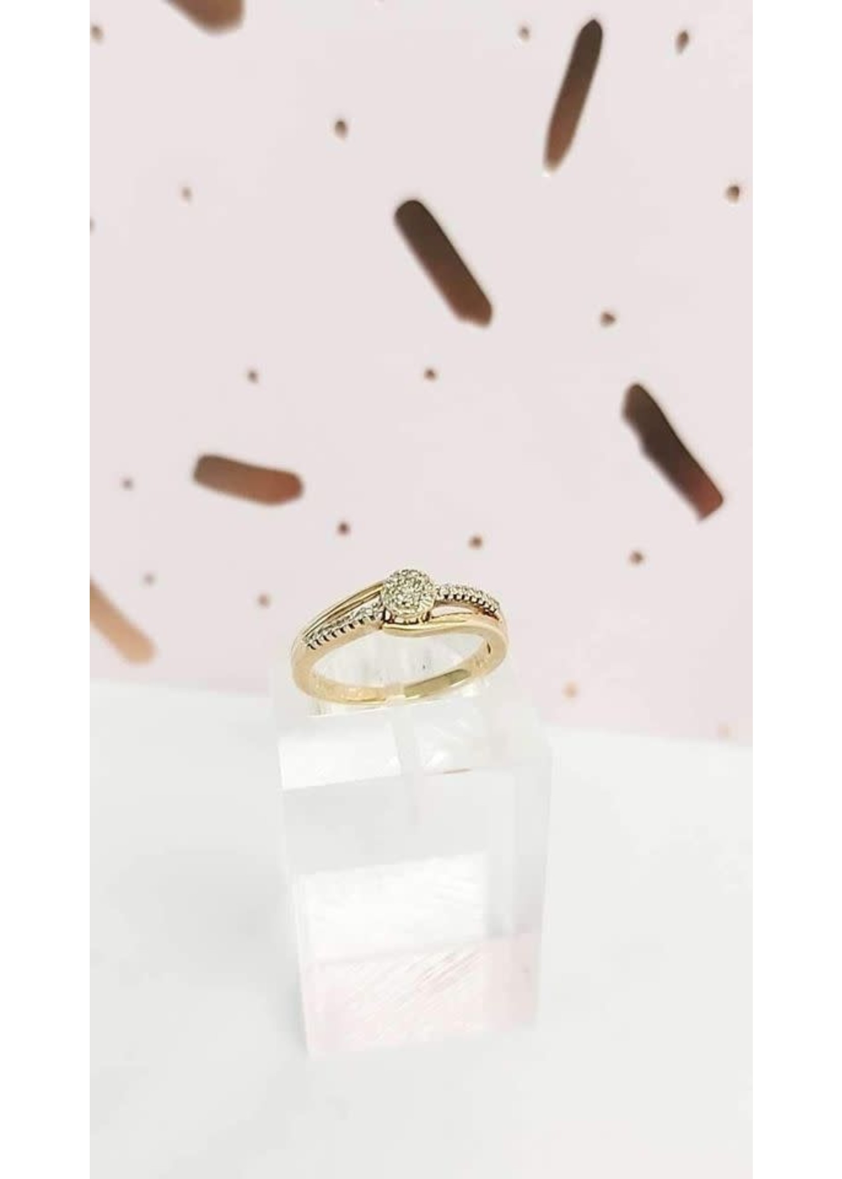 Engagement Ring Mhj Stamp On Ring 10k Mhj Ring 2025