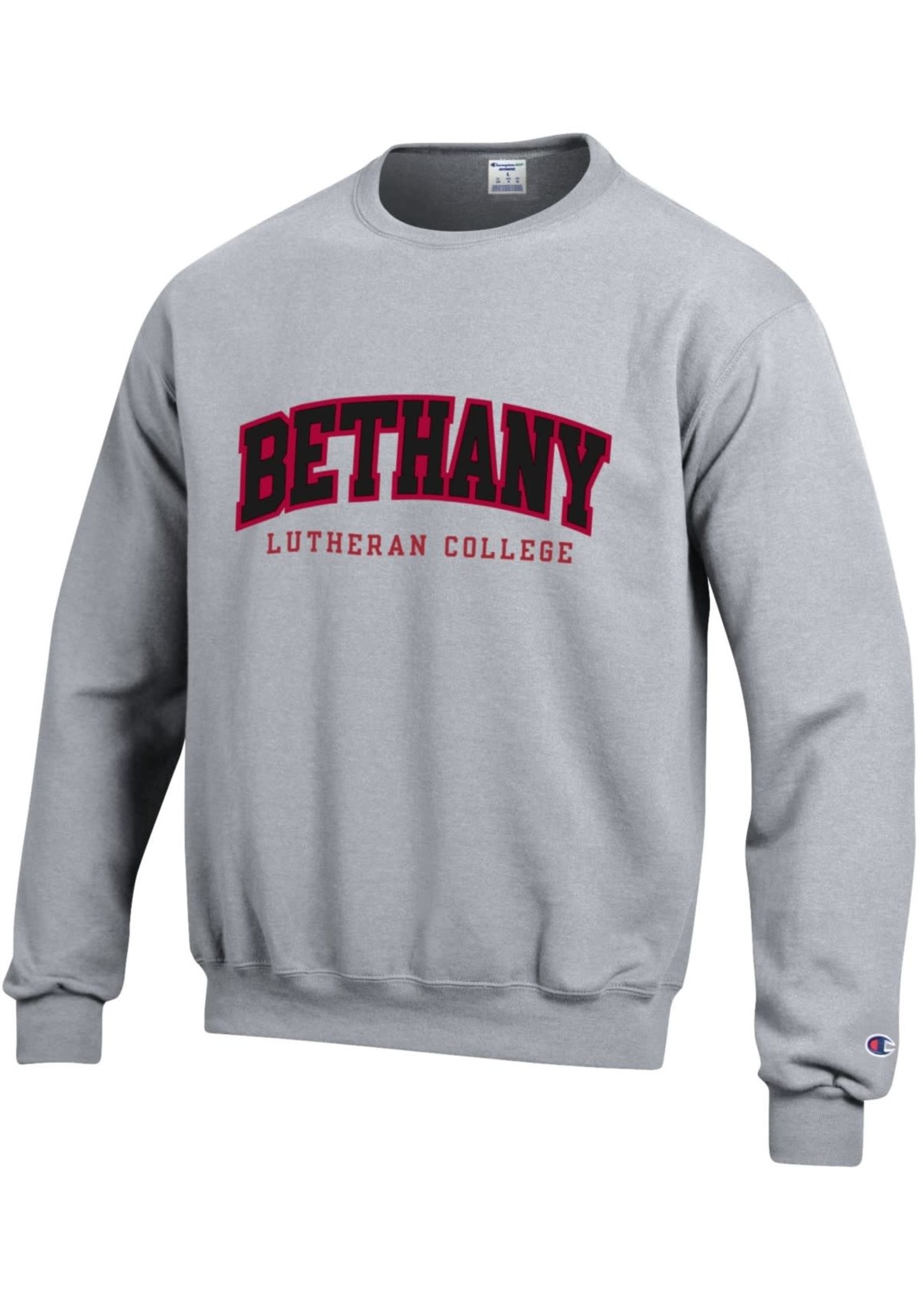 Champion Bethany Lutheran College Embroidered Crew Sweatshirt