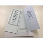 Hymns In My Heart Hymns In My Heart - 3x9'' Greeting Card - Baptism - Precious Jesus I Beseech Thee (4)