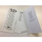 Hymns In My Heart Hymns In My Heart - 3x9'' Greeting Card - Graduation - One Thing Needful (31)