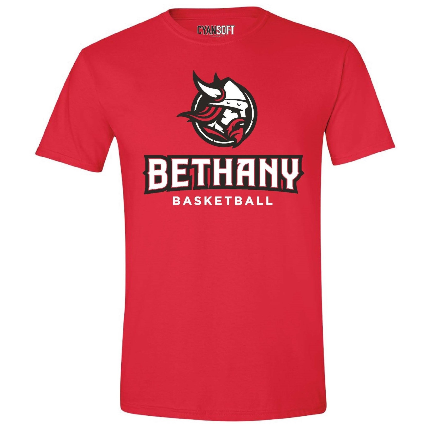 CyanSoft Bethany Basketball T-Shirt