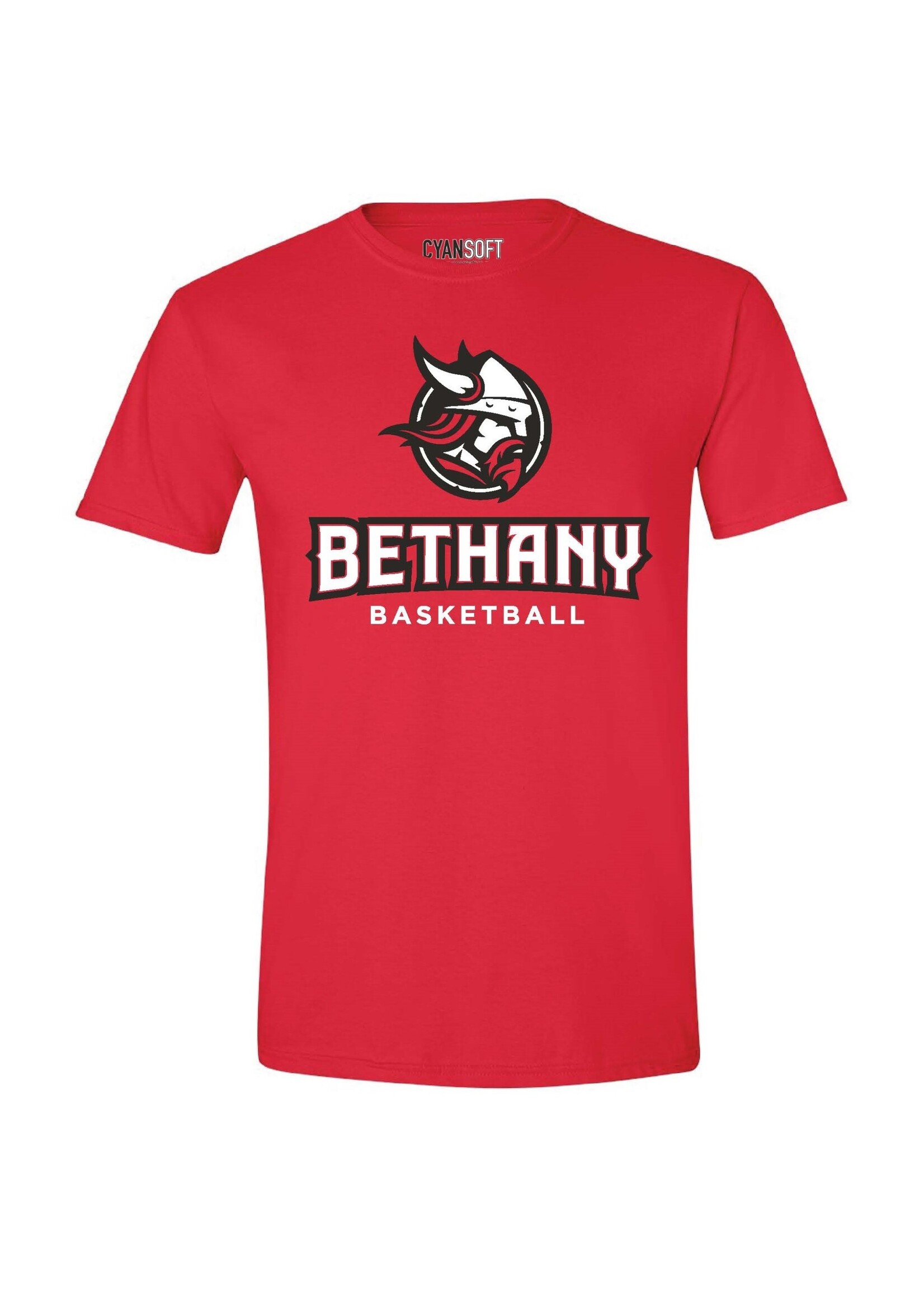 CyanSoft Bethany Basketball T-Shirt