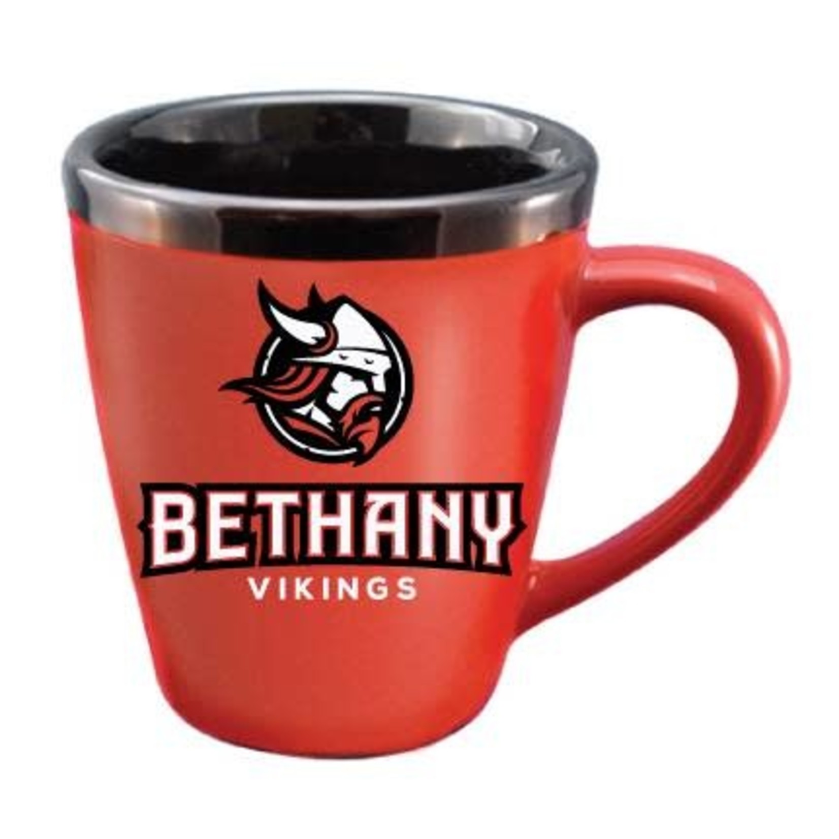 RFSJ Inc. Bethany Vikings Ceramic Mug - Red/Black
