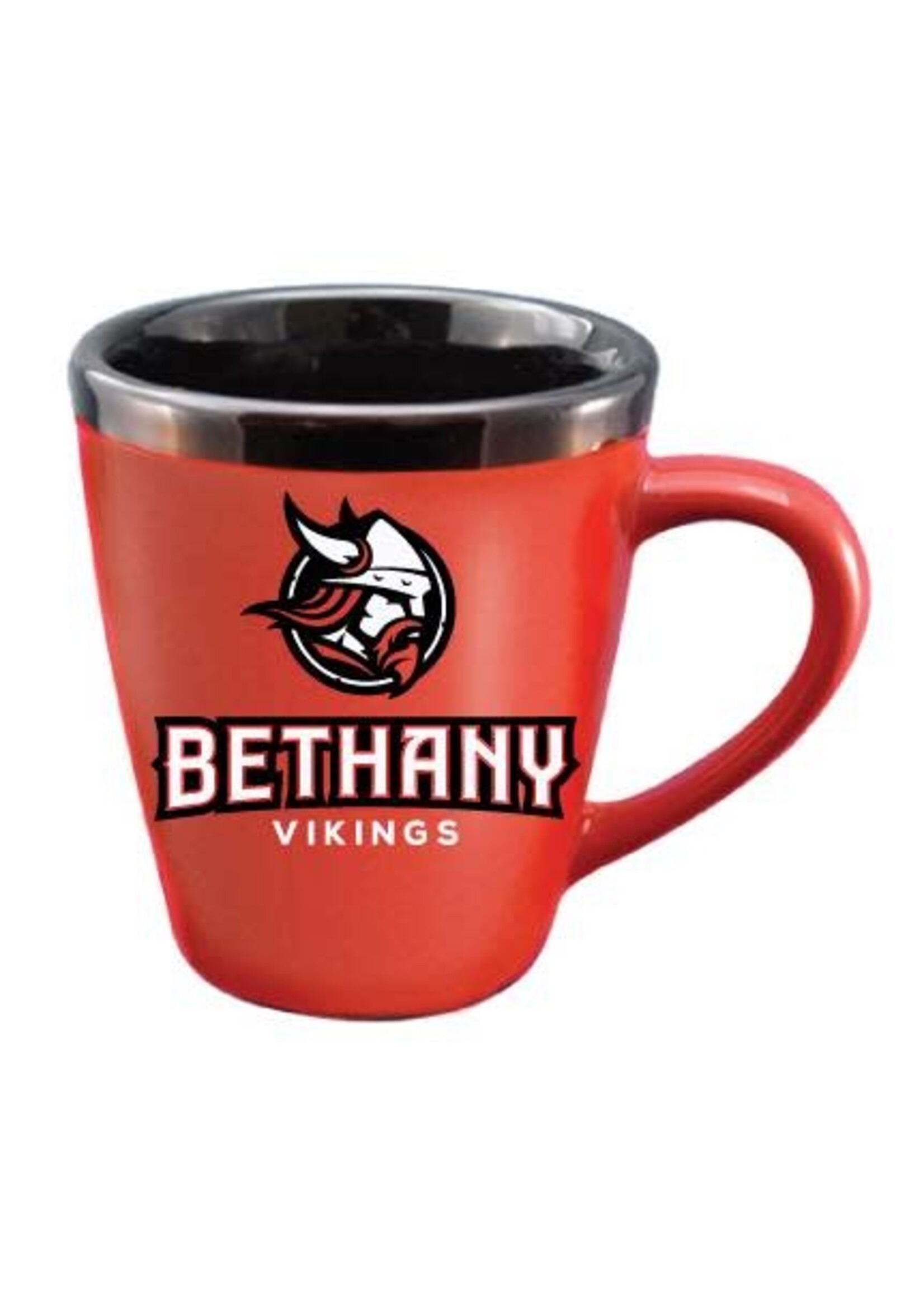 RFSJ Inc. Bethany Vikings Ceramic Mug - Red/Black