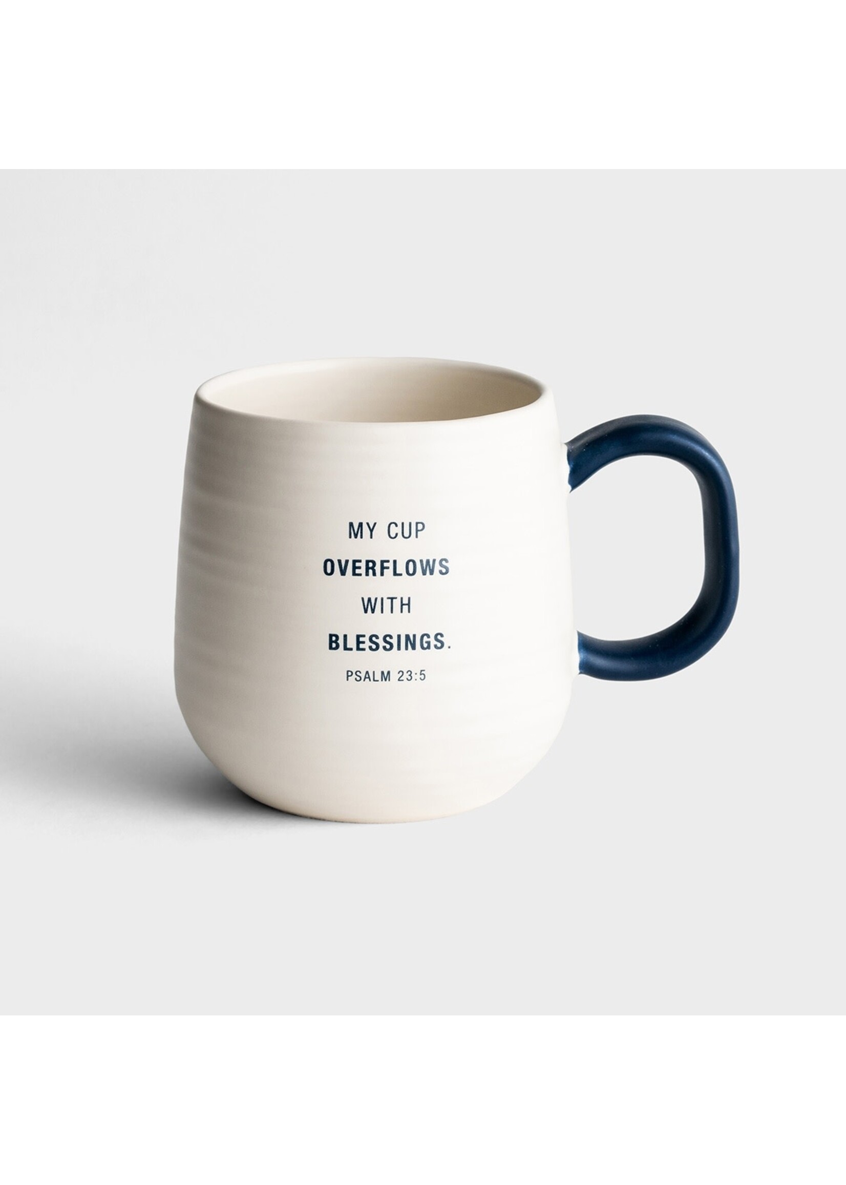 Dayspring Blessed Mug White/Blue Handle