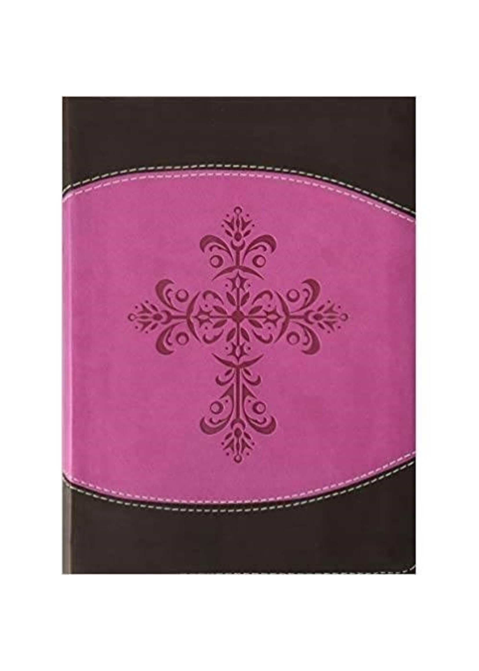 The Lutheran Study Bible (ESV) English Standard Version Compact Duotone Pink/Chocolate