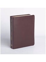 The Lutheran Study Bible (ESV) English Standard Version Sangria Bonded Leather Thumb Indexed [012042]