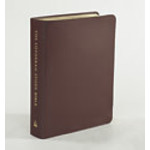 The Lutheran Study Bible (ESV) English Standard Version Geniune Leather Sangria [01-2033]