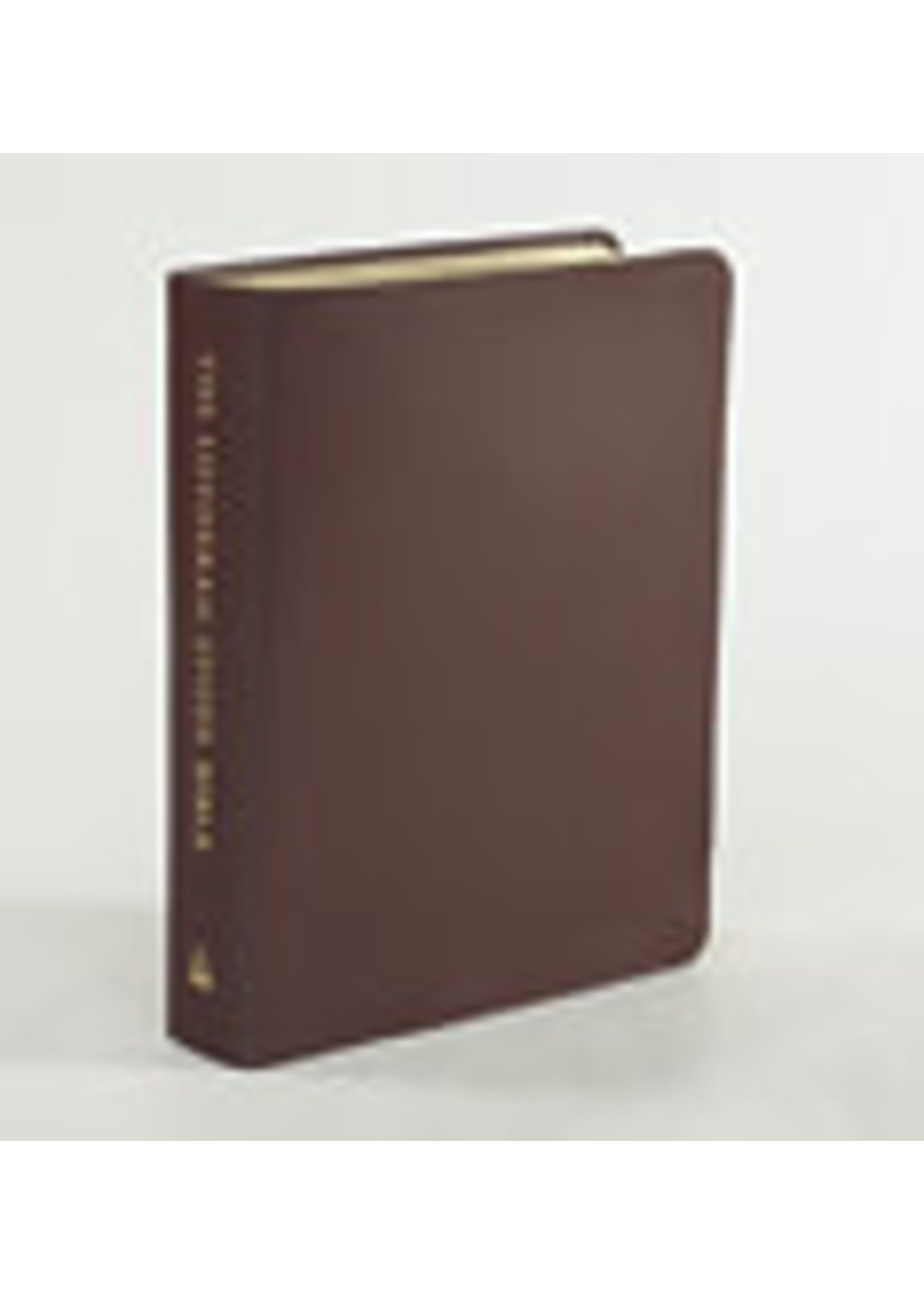 The Lutheran Study Bible (ESV) English Standard Version Genuine Leather Sangria Thumb Indexed [012035]