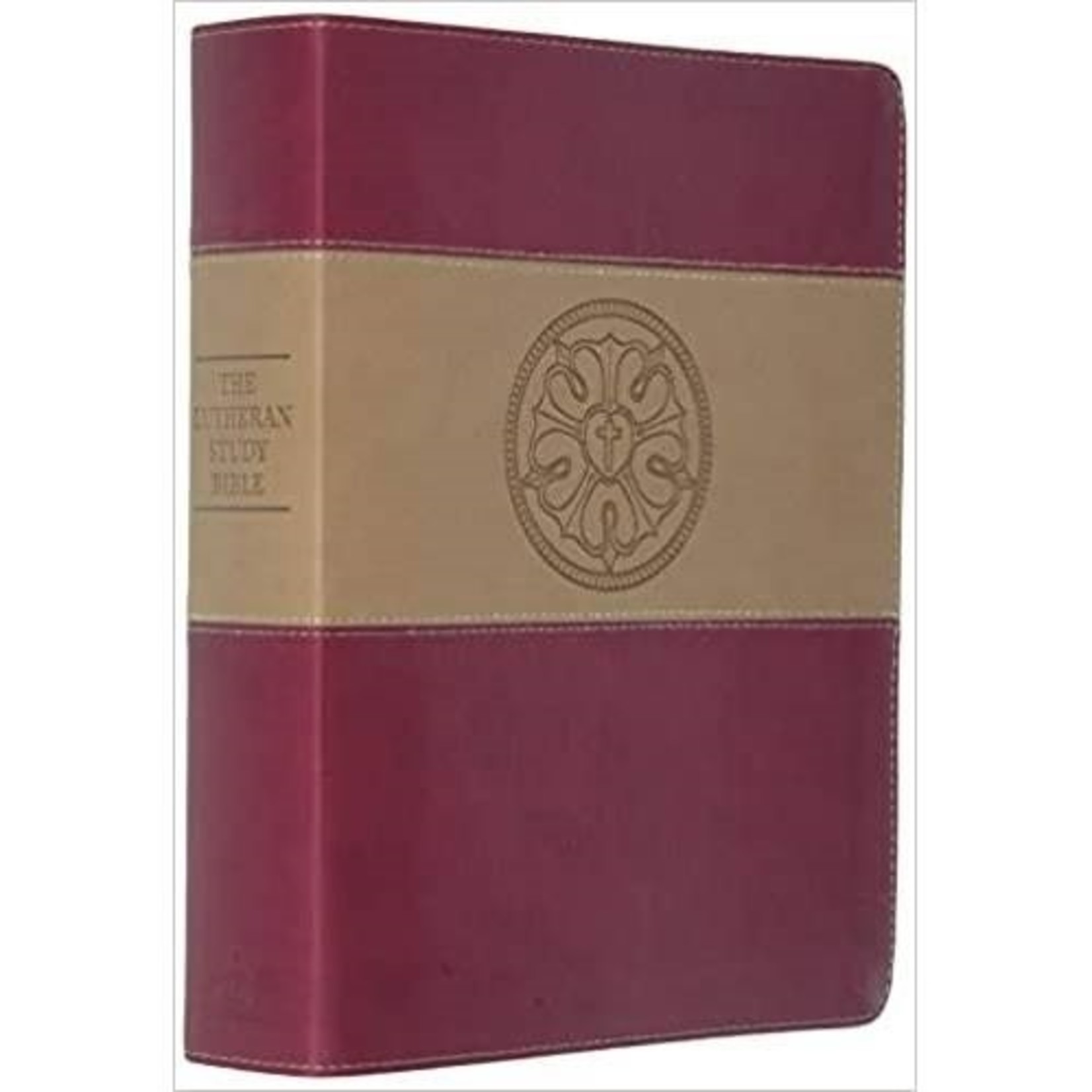The Lutheran Study Bible (ESV) English Standard Version Large Print DuoTone Crimson/Tan