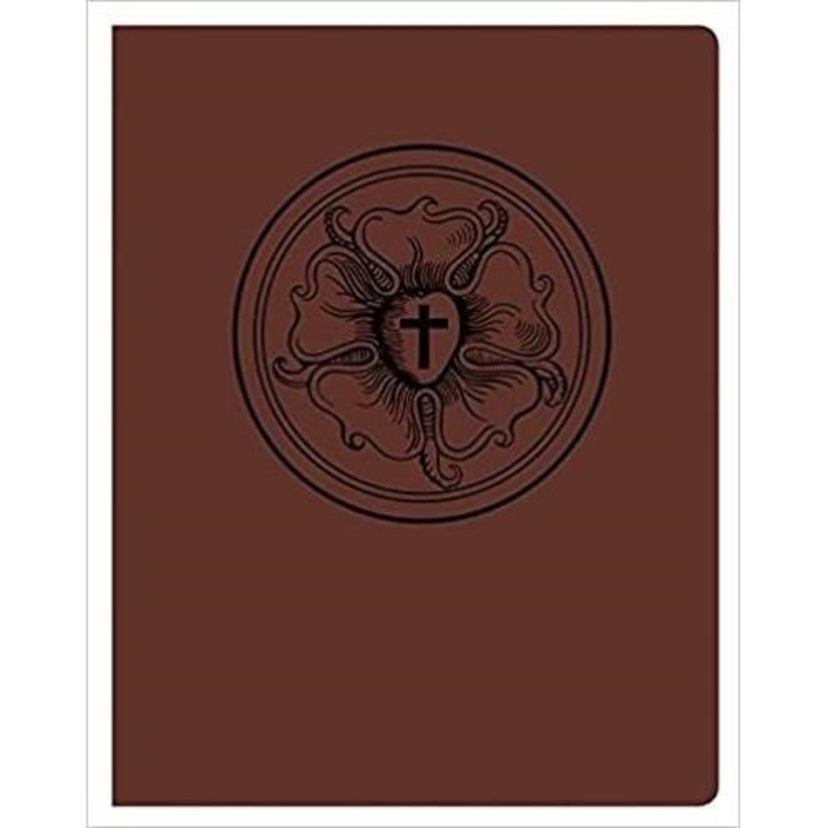 The Lutheran Study Bible (ESV) English Standard Version Luther's Rose Brown Burgundy