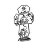 Pewter Christmas Cross