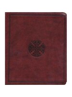 Crossway (ESV) English Standard Version Journaling Bible - TruTone - Brown - Mosaic Cross Design