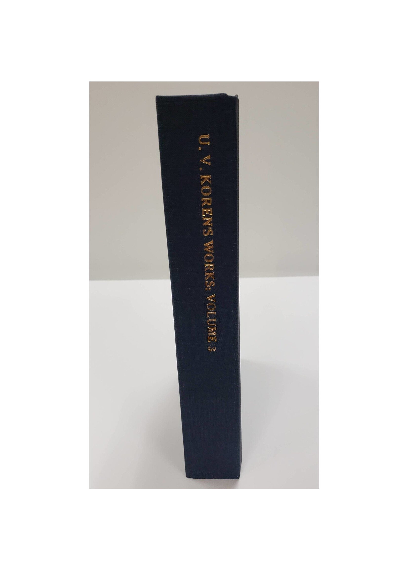 U.V. Koren's Works - Vol III