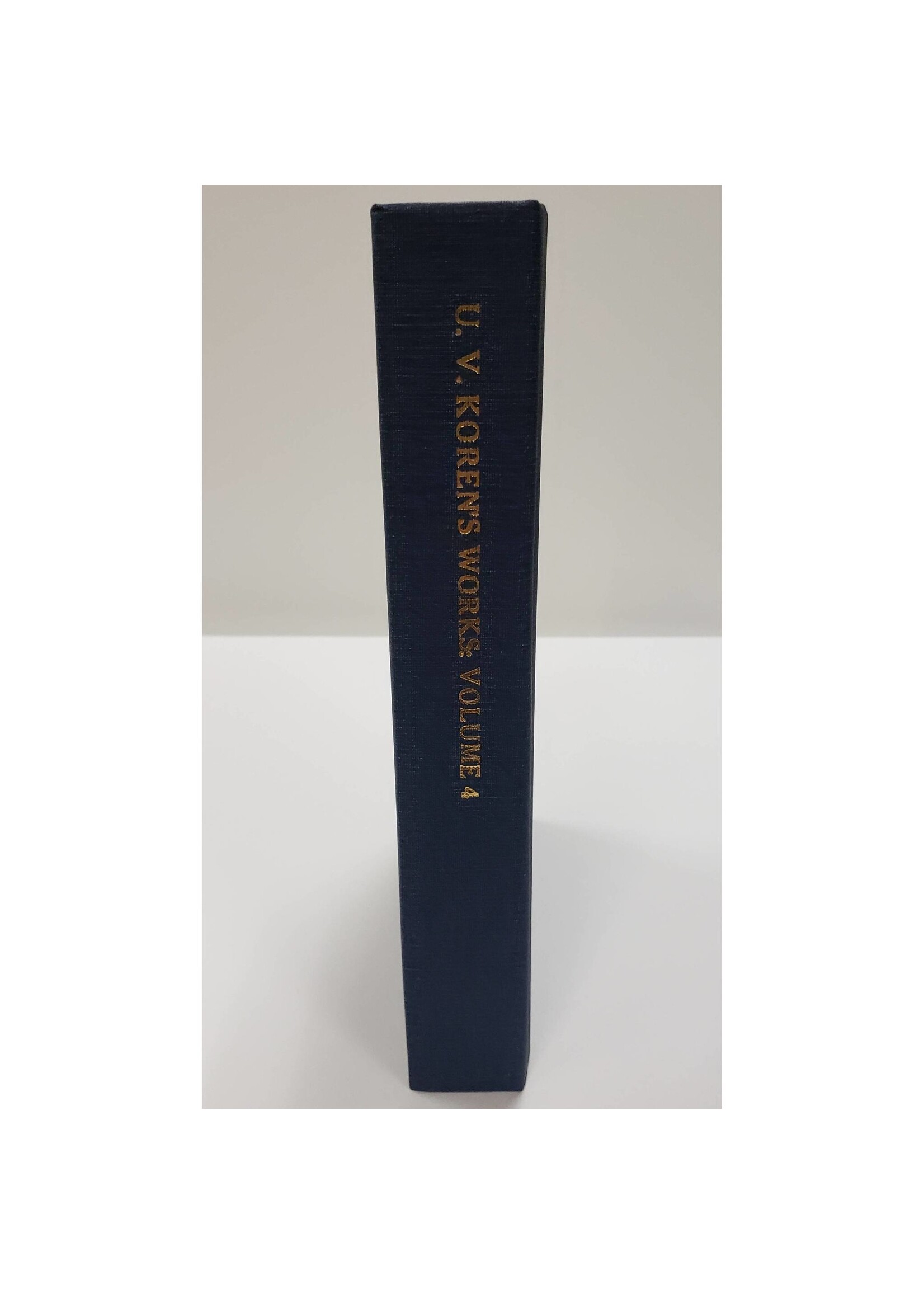U.V. Koren's Works - Vol IV