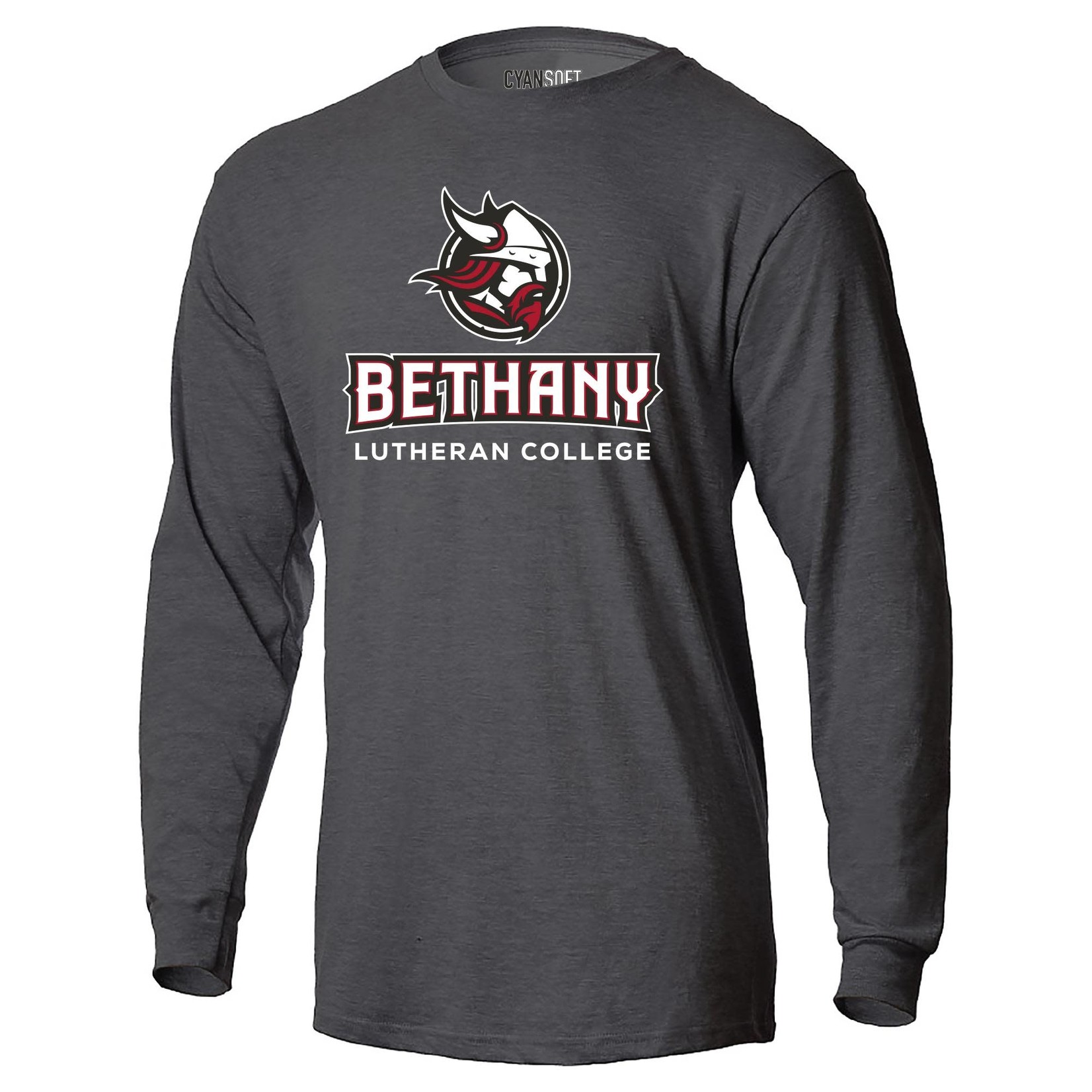 CyanSoft Bethany Lutheran College Viking Long Sleeve T-Shirt