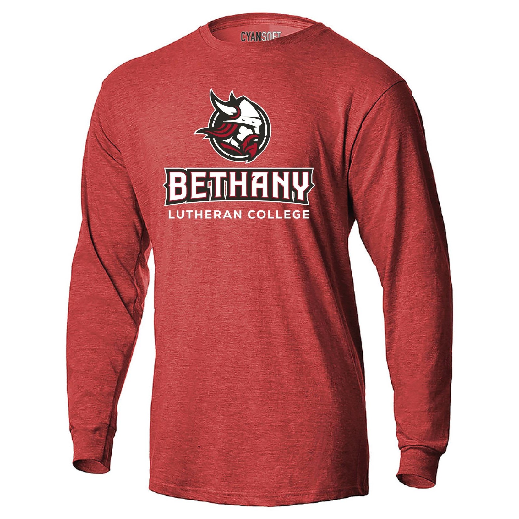 CyanSoft Bethany Lutheran College Viking Long Sleeve T-Shirt