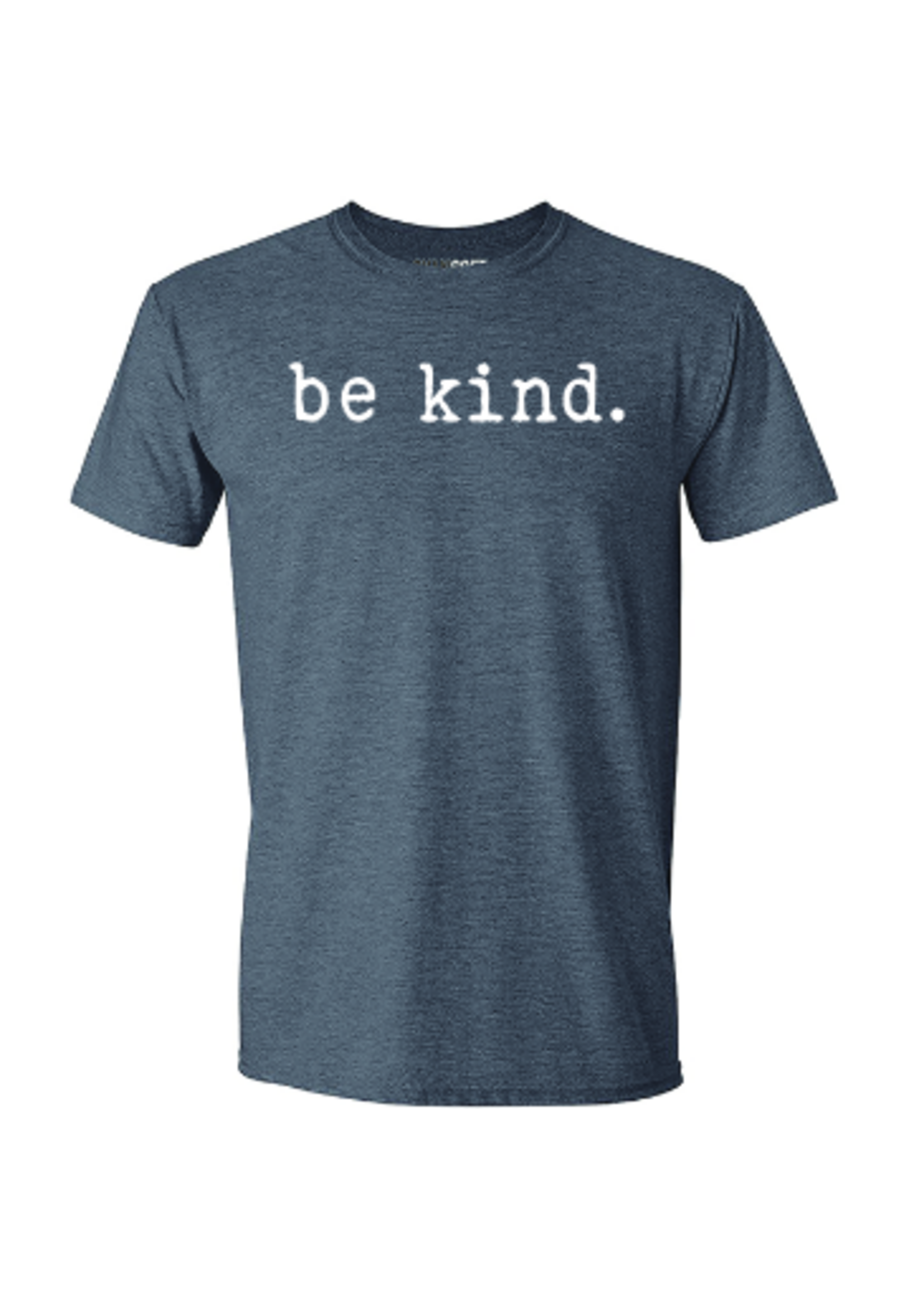 Be Kind T-shirt - Heather Navy