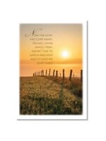 Hymns In My Heart - 5x7" Greeting Card - Thank You - Now the Light Has Gone Away