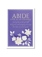 Hymns In My Heart - 5x7" Greeting Card - Wedding - Abide With Us In Blessing