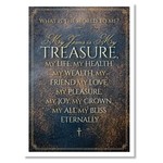 Hymns In My Heart - 5x7" Greeting Card - Retirement - What Is The World To Me?