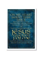 Hymns In My Heart - 5x7" Greeting Card - Graduation - On My Heart Imprint Thine Image