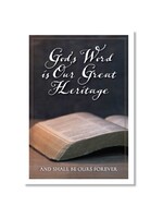 Hymns In My Heart - 5x7" Greeting Card - General - God's Word Is Our Great Heritage