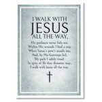 Hymns In My Heart - 5x7" Greeting Card - General - I Walk With Jesus