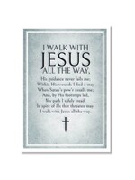 Hymns In My Heart - 5x7" Greeting Card - General - I Walk With Jesus