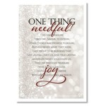 Hymns In My Heart - 5x7" Greeting Card - General - One Thing Needful