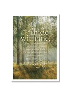 Hymns In My Heart - 5x7" Greeting Card - Sympathy - Abide With Me