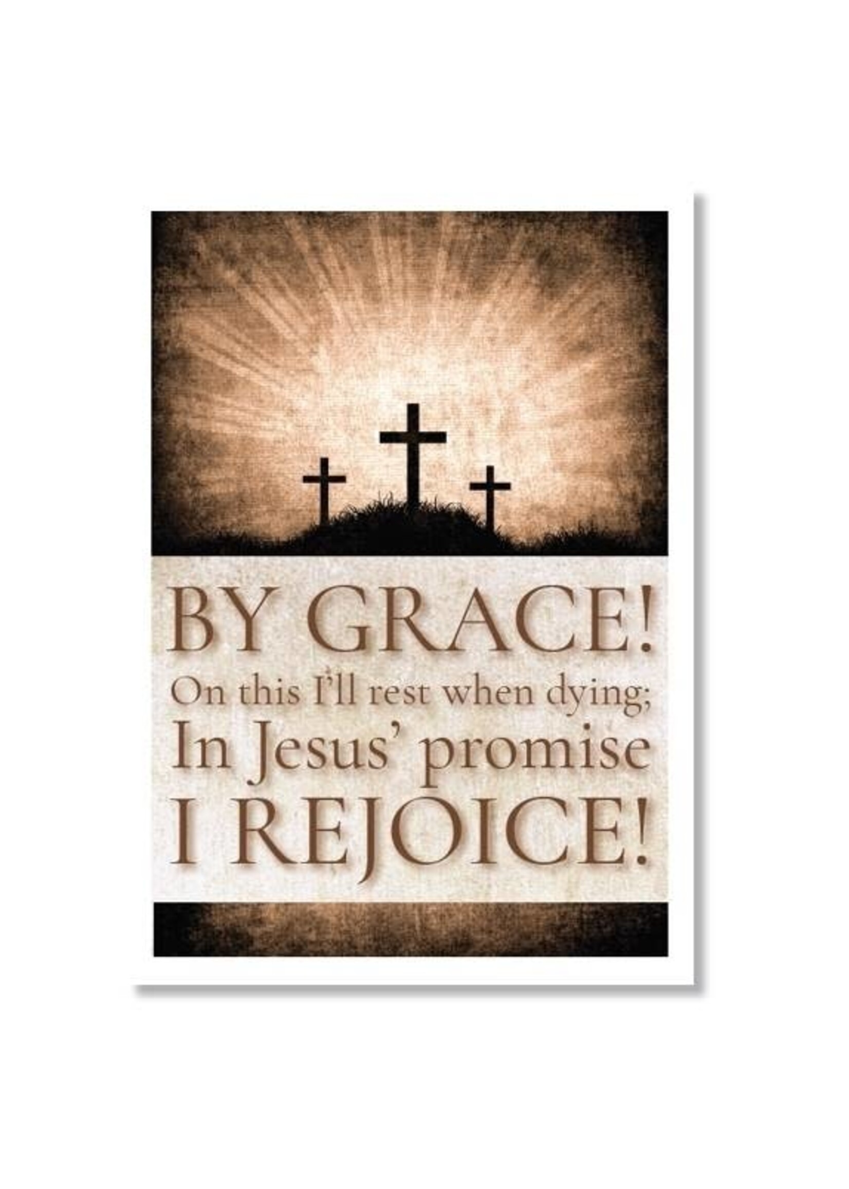 Hymns In My Heart - 5x7" Greeting Card - Sympathy - By Grace!