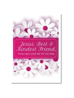 Hymns In My Heart - 5x7" Greeting Card - Confirmation - Jesus, Best and Kindest Friend