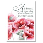 Hymns In My Heart - 5x7" Greeting Card - Wedding Anniversary - All Depends On Our Possessing