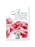 Hymns In My Heart - 5x7" Greeting Card - Wedding Anniversary - All Depends On Our Possessing