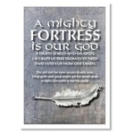 Hymns In My Heart - 5x7" Greeting Card - Encouragement - A Mighty Fortress