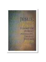 Hymns In My Heart - 5x7" Greeting Card - Encouragement - Jesus Priceless Treasure