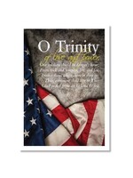 Hymns In My Heart - 5x7" Greeting Card - Service Member - O Trinity of Love and Power