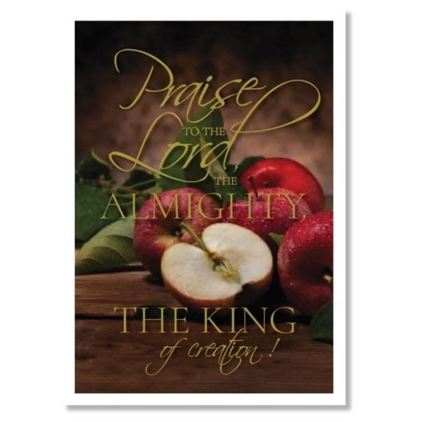 Hymns In My Heart - 5x7" Greeting Card - General - Praise to the Lord