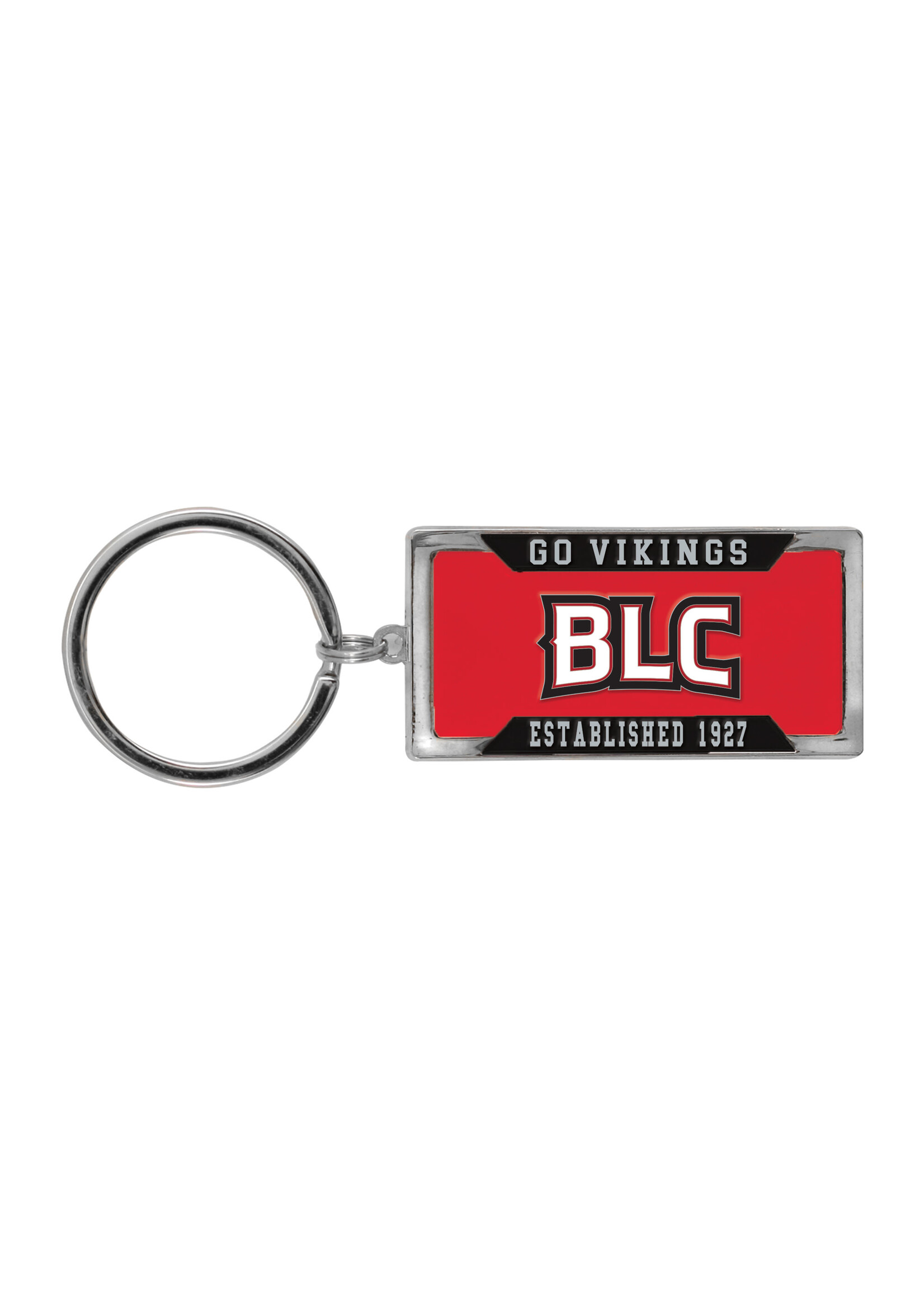 Go Vikings License Plate Key Chain