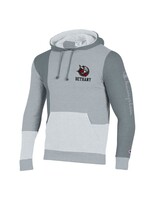 Champion Bethany Patchwork Hoodie - Granite Heather/Oxford Gray