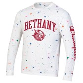 Champion Paint Splatter Long Sleeve T-Shirt - Bethany