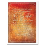 Hymns In My Heart - 5x7" Greeting Card - Baptism - For the Joy Thy Birth