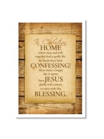 Hymns In My Heart - 5x7" Greeting Card - Wedding - In Christian Home