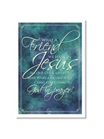 Hymns In My Heart - 5x7" Greeting Card - Friendship - What a Friend We Have In Jesus