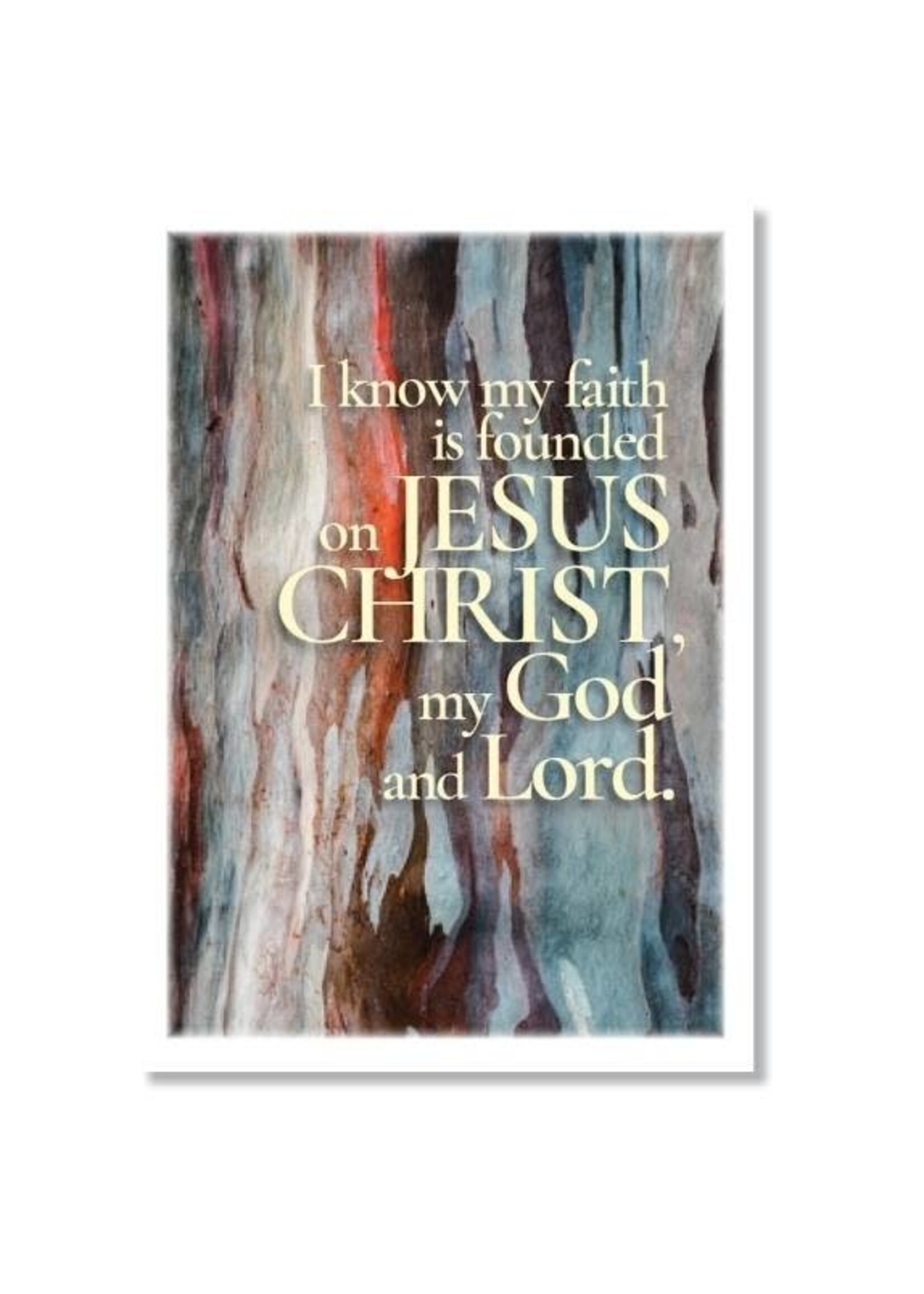 Hymns In My Heart - 5x7" Greeting Card - Graduation (Seminary) - I Know My Faith