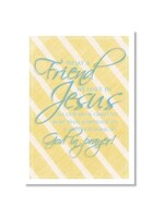 Hymns In My Heart - 5x7" Greeting Card - Sister In Christ - What a Friend We Have in Jesus