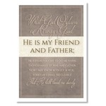 Hymns In My Heart - 5x7" Greeting Card - Brother In Christ - What God Ordains